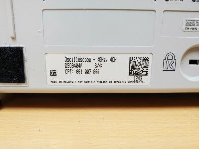 Осциллограф Agilent DSO9404A